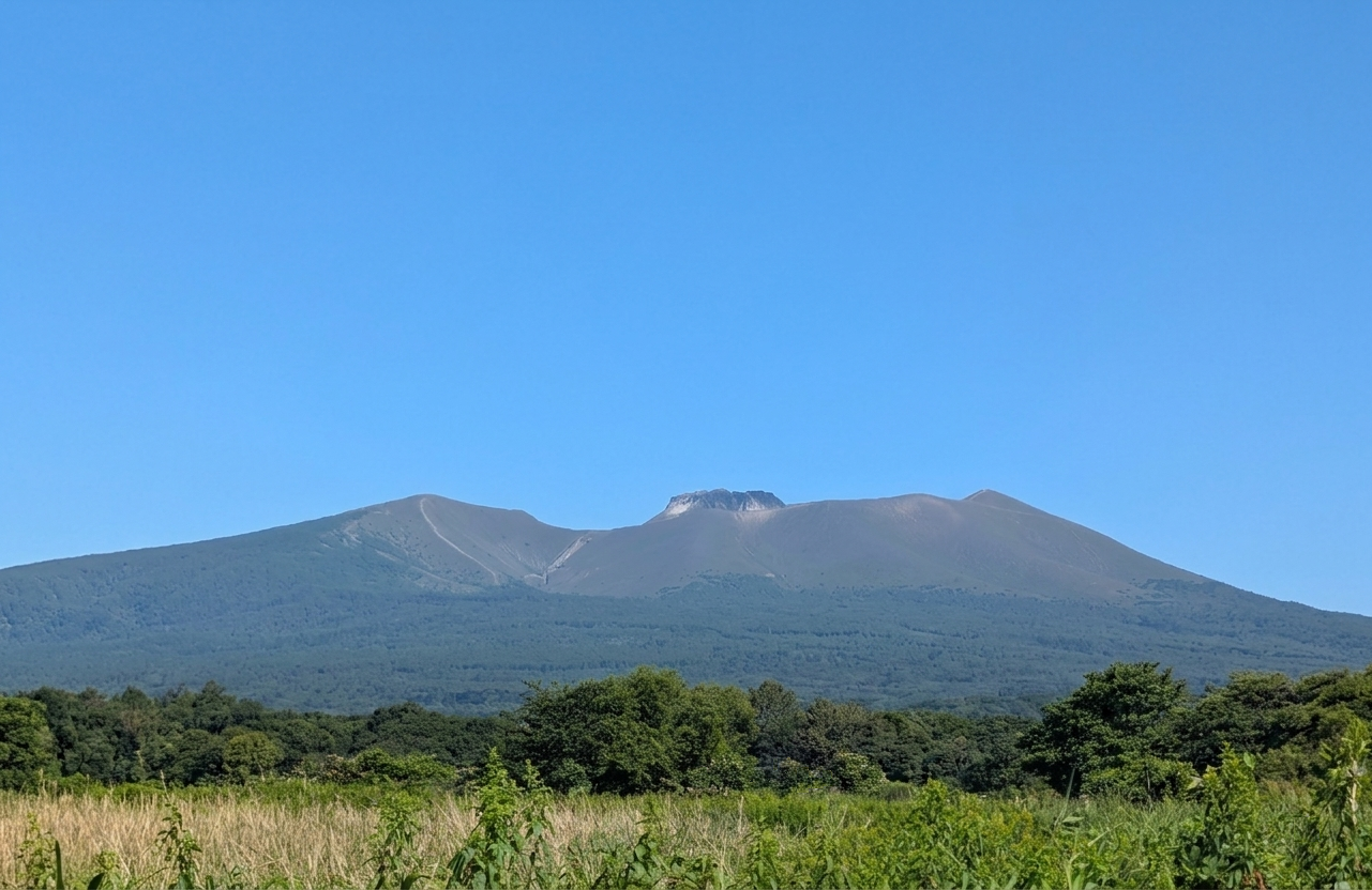 樽前山 写真:自然のイメージ